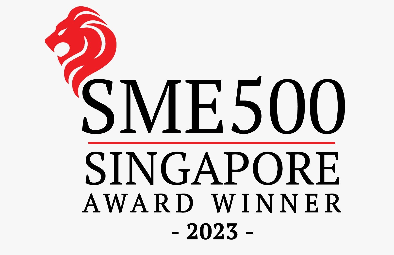 SME500 Singapore Award Winner 2023 Transparency
