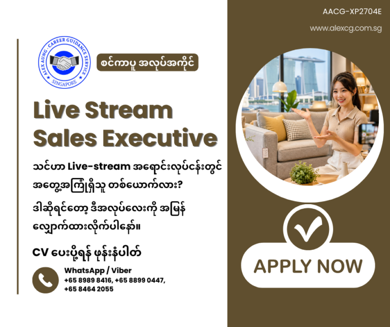 Live Stream Sales Executive