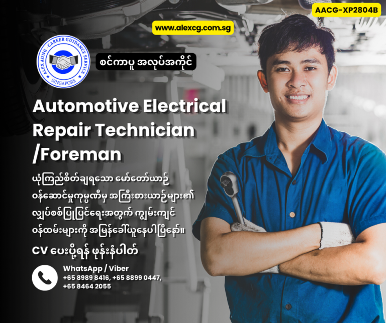 Automotive Electrical Repair Technician /Foreman