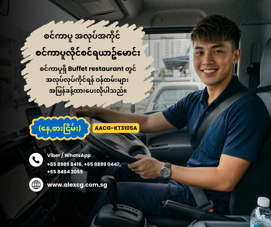 စင်ကာပူလိုင်စင်ရယာဥ်မောင်း