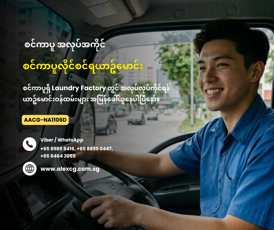 စင်ကာပူလိုင်စင်ရယာဥ်မောင်း
