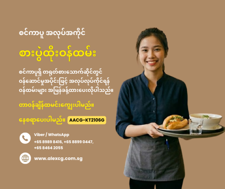 Chinese Restaurant Waitress