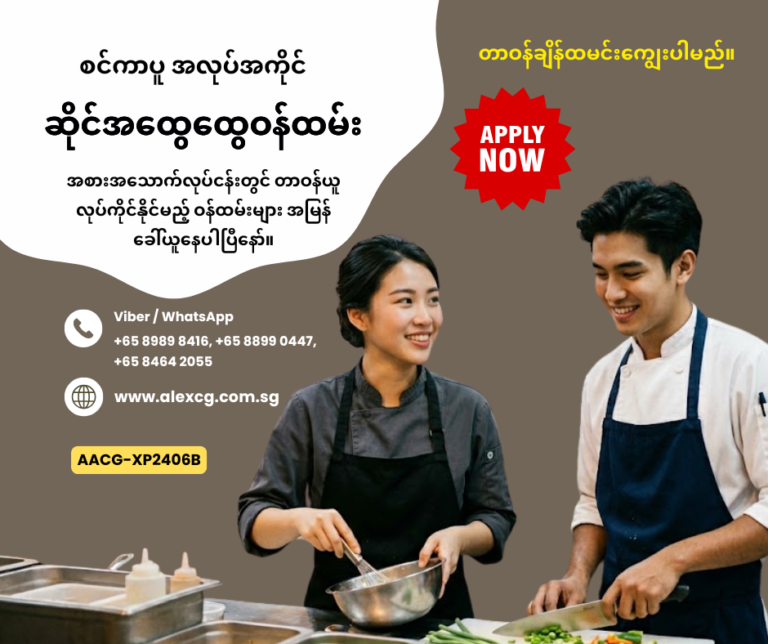 Stall Cook / Cook Helper