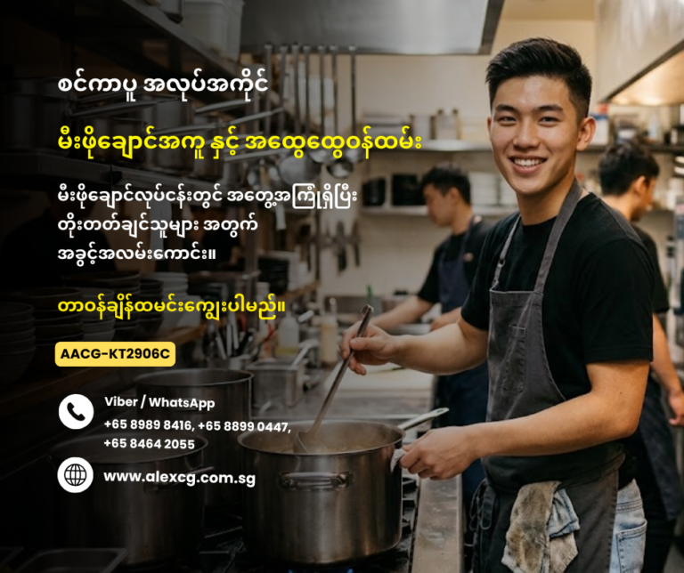Kitchen Helper cum General Worker