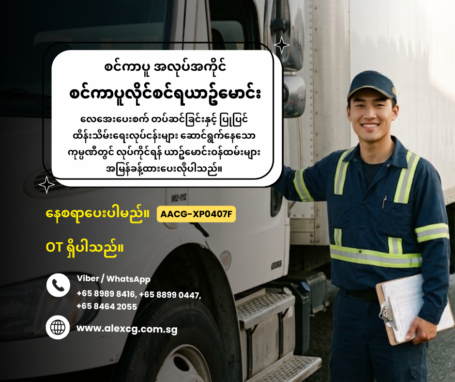 စင်ကာပူလိုင်စင်ရယာဥ်မောင်း
