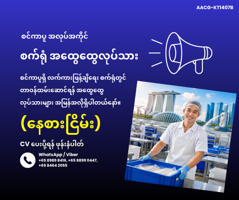 စက်ရုံ အထွေထွေလုပ်သား
