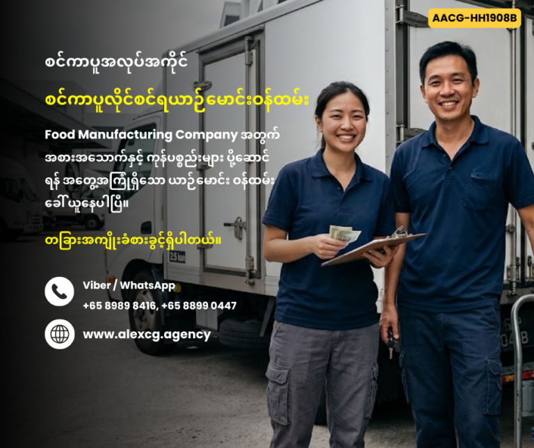 စင်ကာပူလိုင်စင်ရယာဉ်မောင်းဝန်ထမ်း